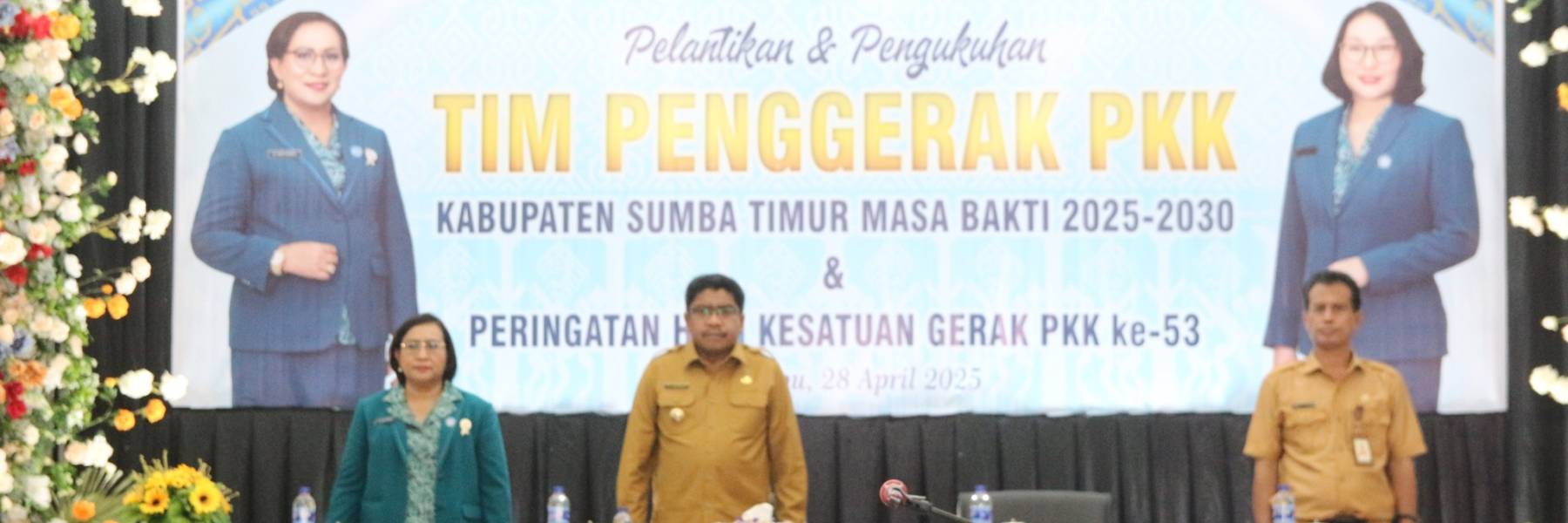 Pelantikan Pengurus PKK KAbupaten SUmba Timur